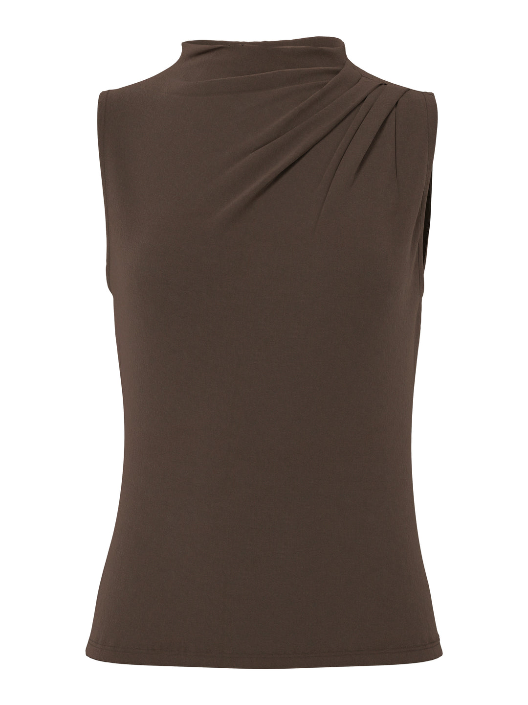 Pieces PCMADISON SL DRAPED TOP JRS NOOS BC