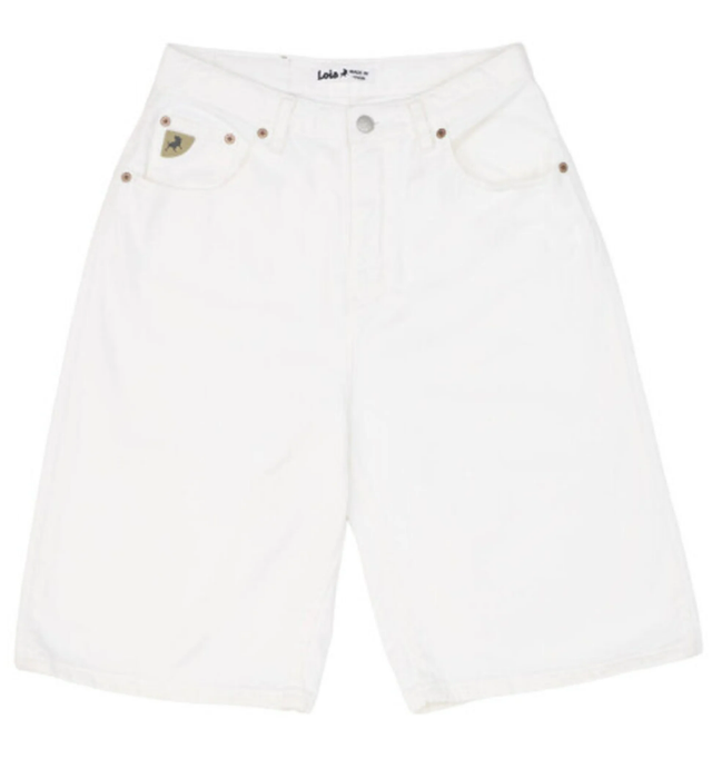 Lois Camille Short Omaha Light White