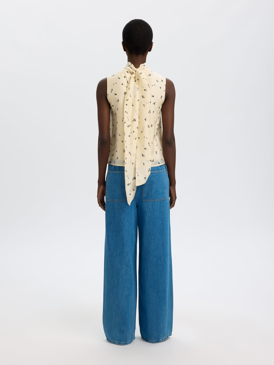 Selected SLFIRIS SL TIE TOP B
