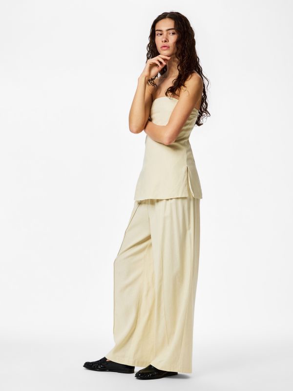 Pieces Chilli High Waist Wide Pantalon
