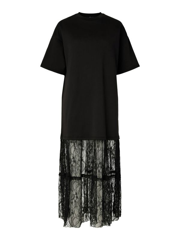 Pieces Malle lace maxi jurk