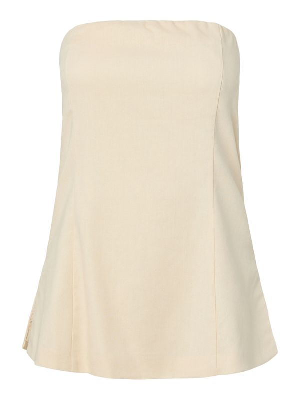 Pieces PCMAJSE Fitted Bandeau Top Birch