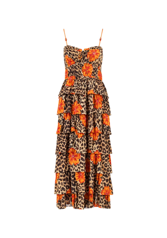 Harper and Yve Dina Jurk Lexie Leopard Bloom