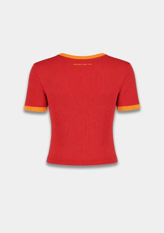 Harper and Yve Tacotequila T-shirt Poppy Red