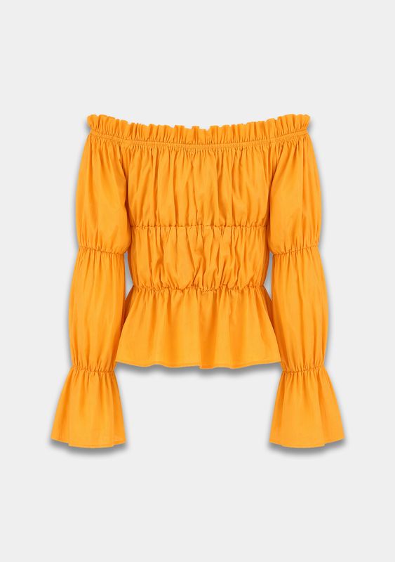 Harper and Yve Roan blouse oranje