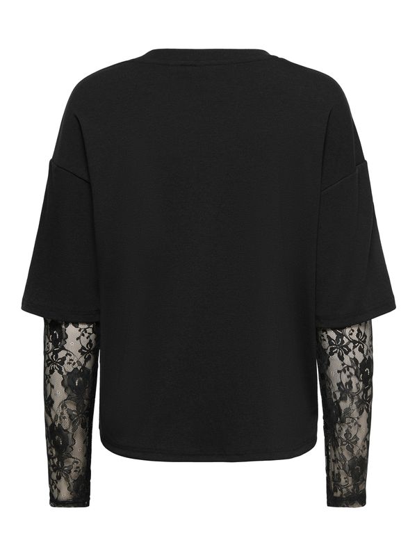 Only ONLTAHLIA L/S LACE TOP PR JRS