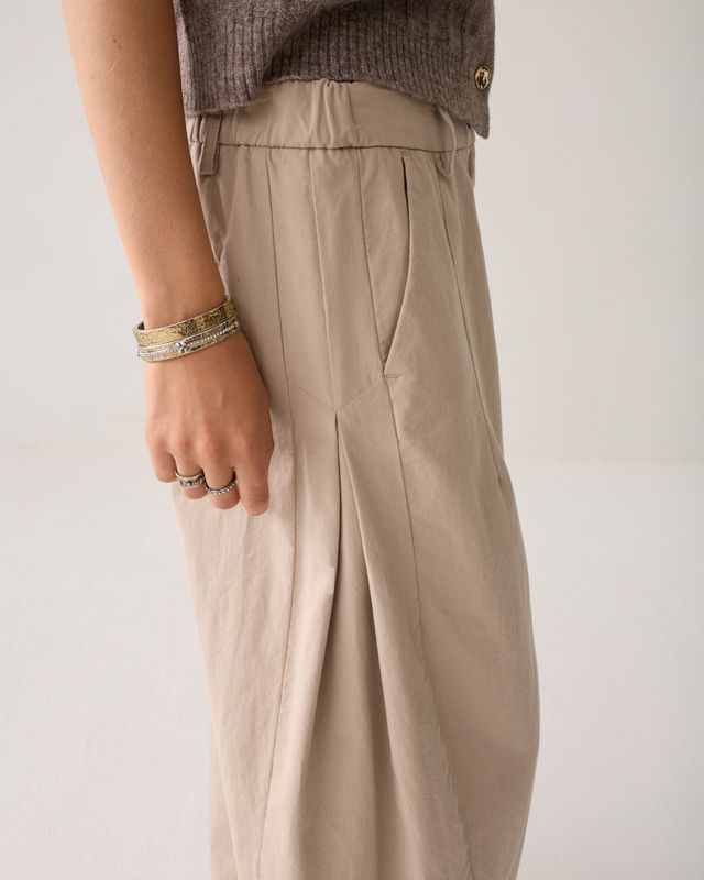 Summum Trousers barrel fit Cotton