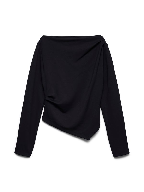 Vero Moda VMMILLE LS BOATNECK SHORT TOP JRS N