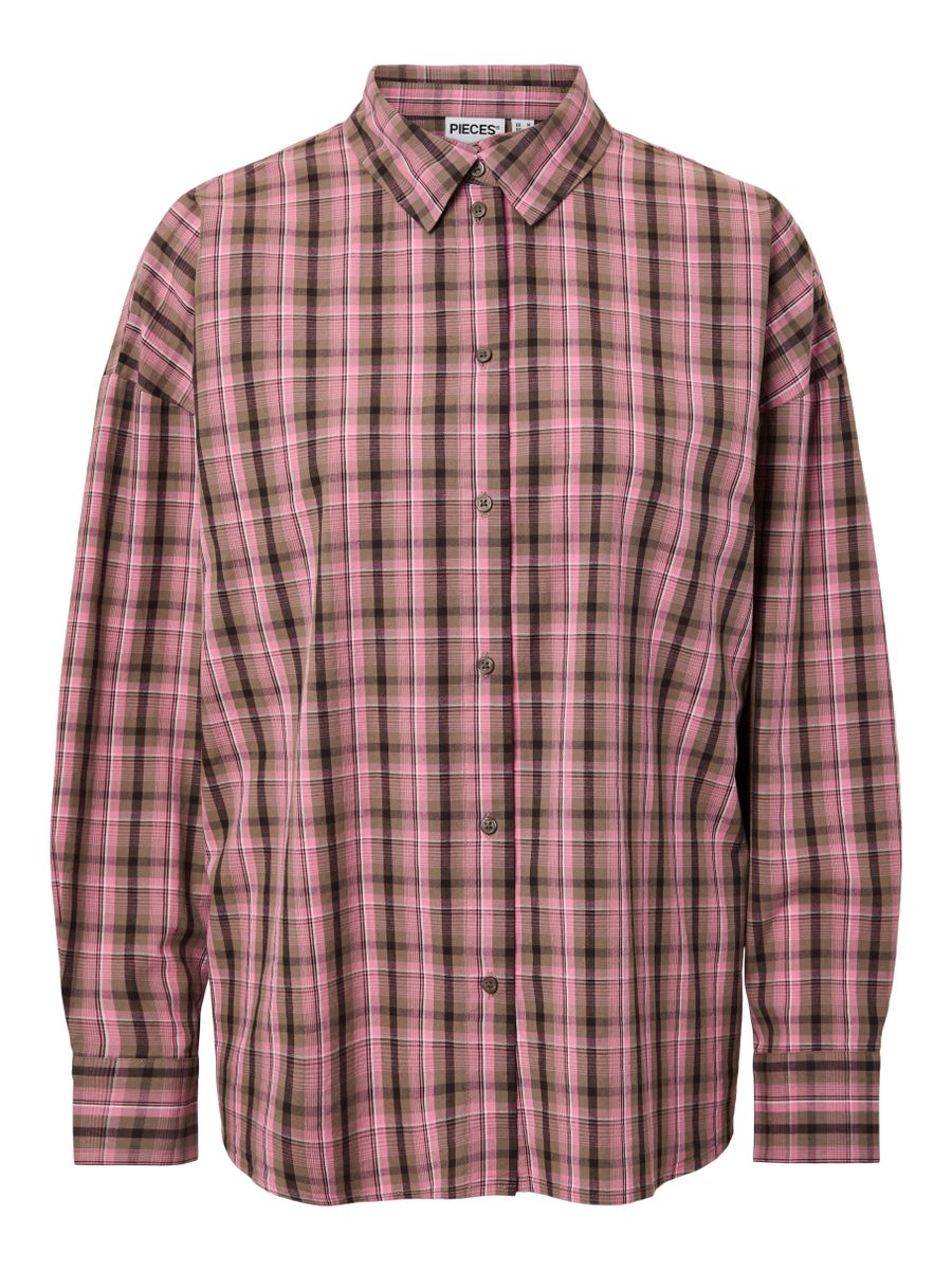 Pieces PCEVERETT L/S LOOSE SHIRT WVN