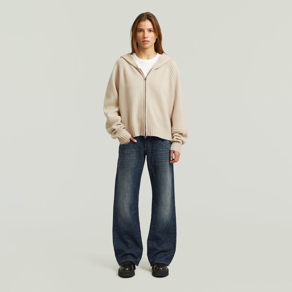 G-Star Heavy moto cardi wmn
