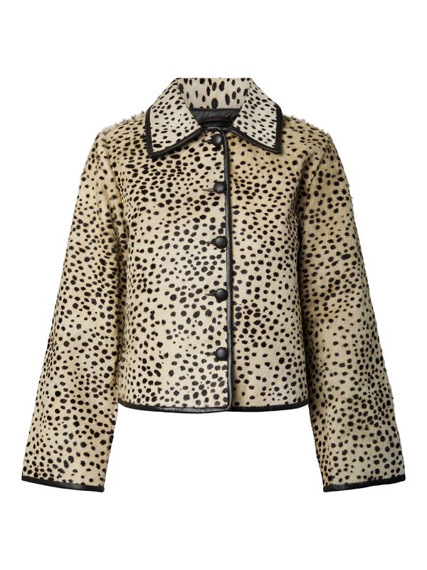 YAS YASCHEEMI LS LEATHER JACKET - D2D