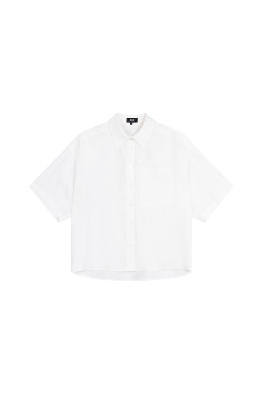 Alix the Label Modal Short Sleeve Blouse