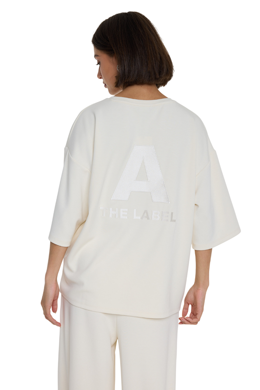 Alix the Label Scuba V-neck Top