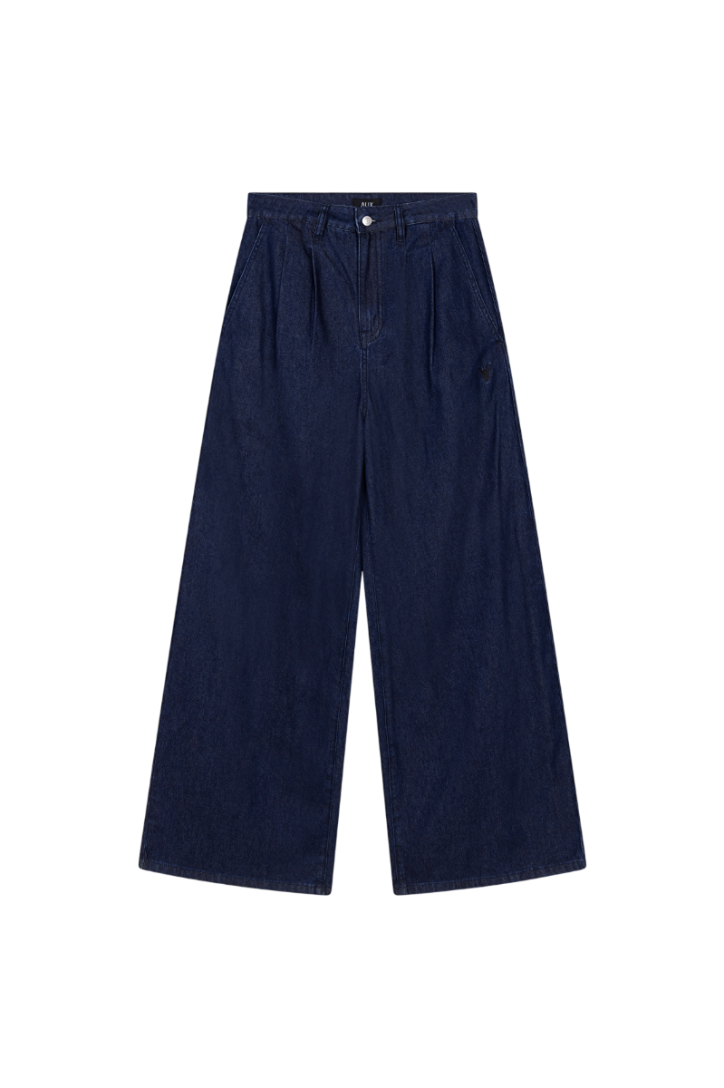 Alix the Label  wide leg denim pants
