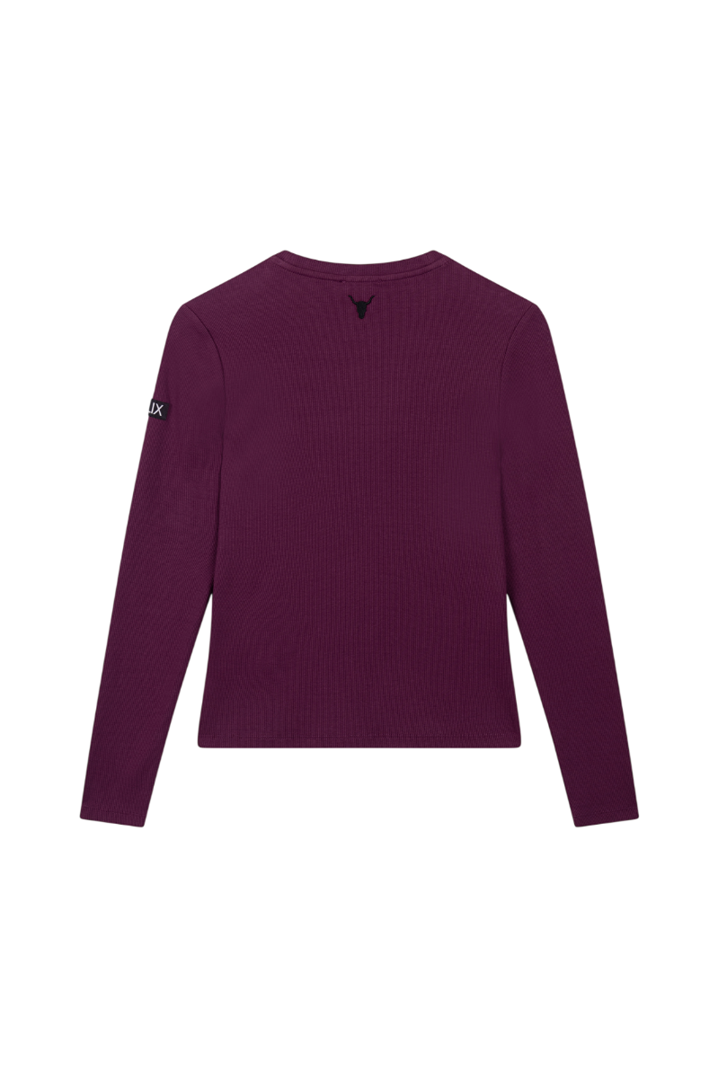 Alix the Label  rib longsleeve t-shirt