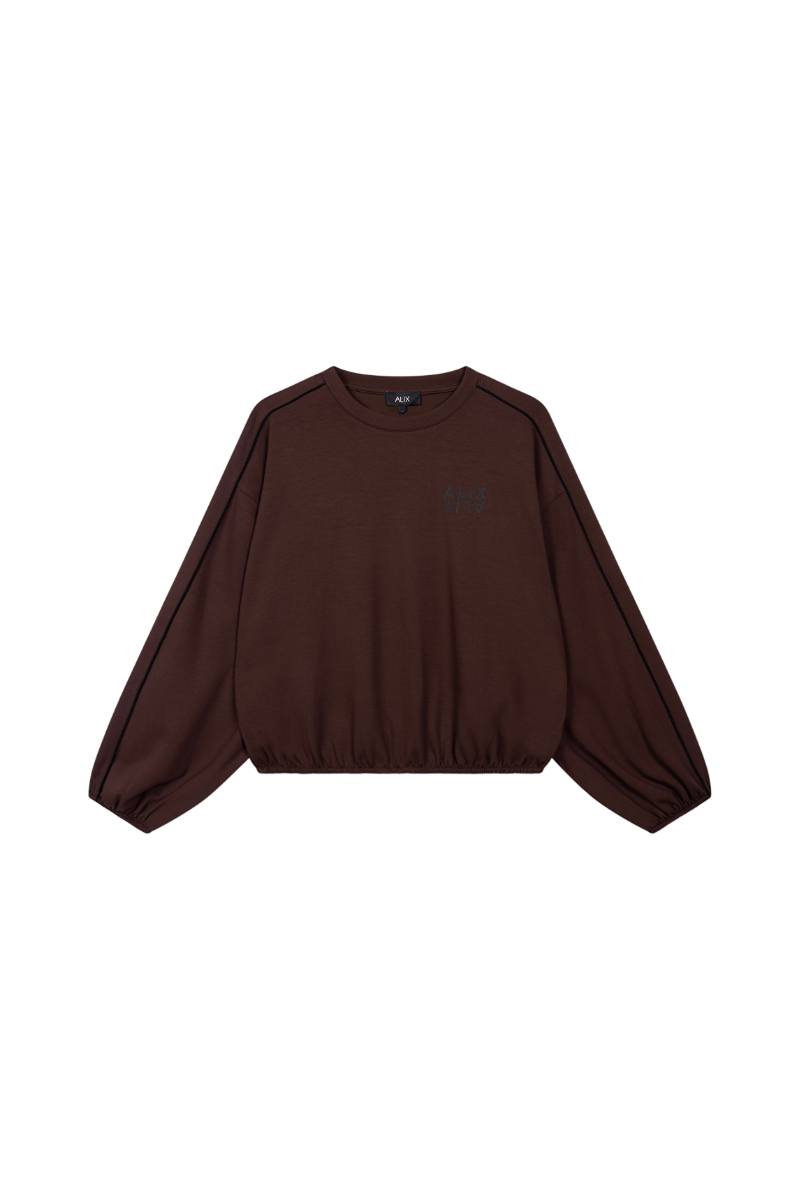 Alix the Label  piping sweater
