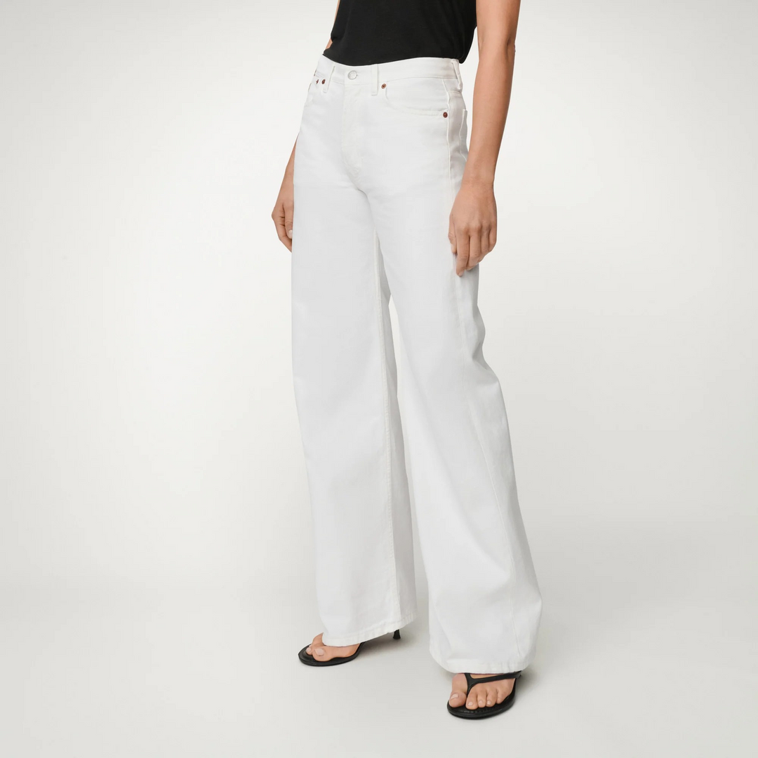 Lois Lindsay Palazzo Jeans Wit