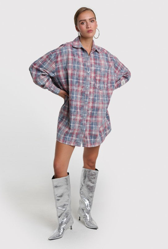 Alix the Label Checked Dress
