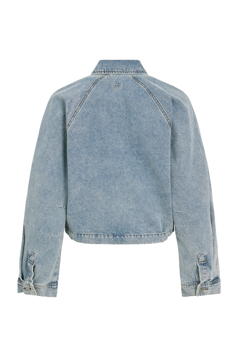 Rouge Edit ROUTIANA L/S DENIM BOMBER JACKET