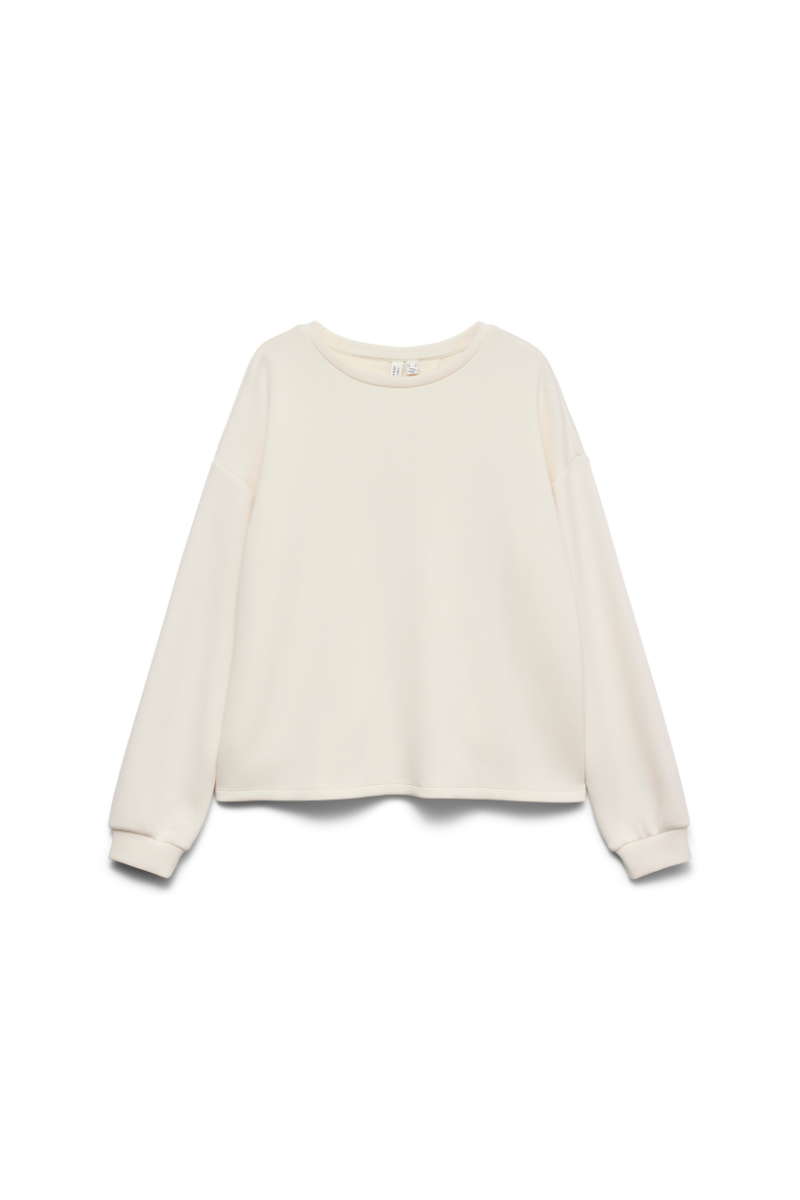 Vero Moda VMLOCCA L/S LACE SWEATSHIRT JRS BTQ