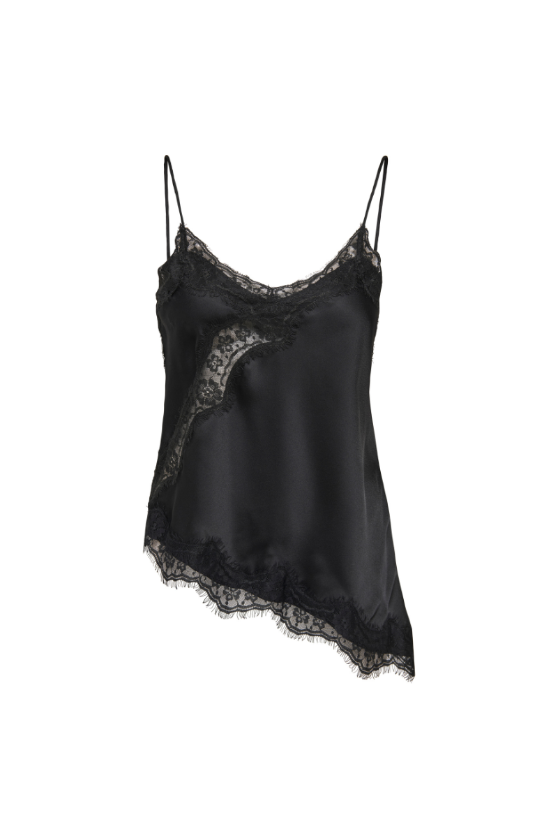 JDY JDYFIFI S/L ASYM LACE SINGLET WVN E