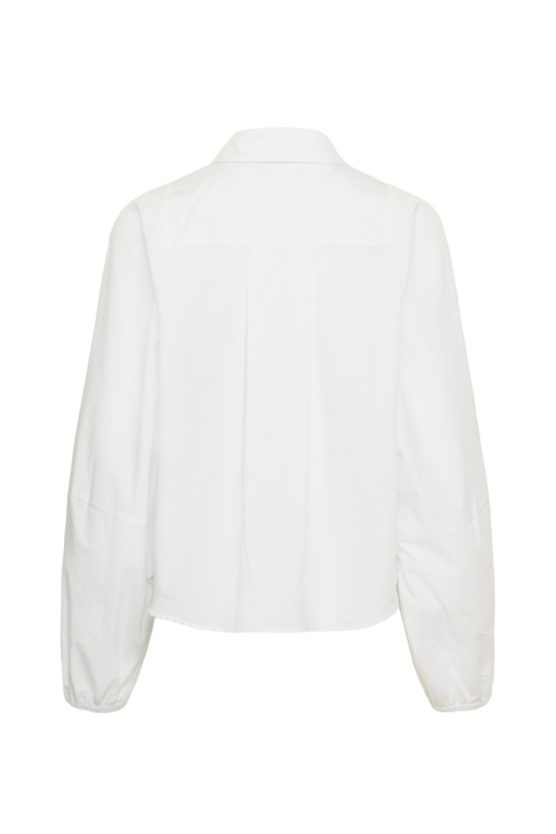 My Essential Wardrobe sunna balloon sleeve shirt