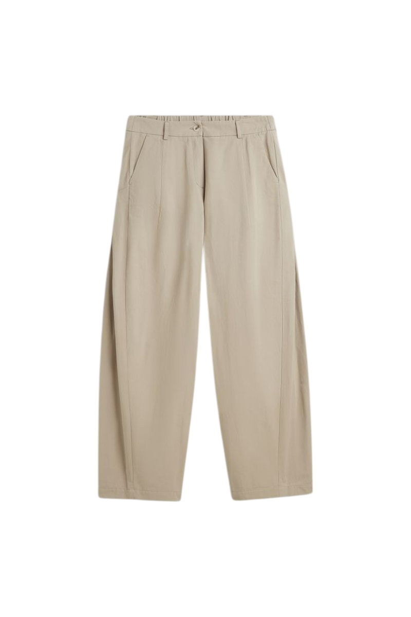 Summum Trousers barrel fit Cotton