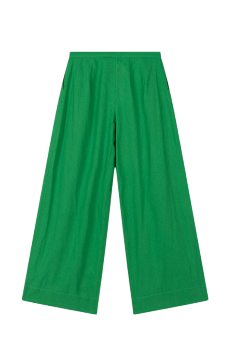 Alix the Label Flowy Wide Pant Bright Green