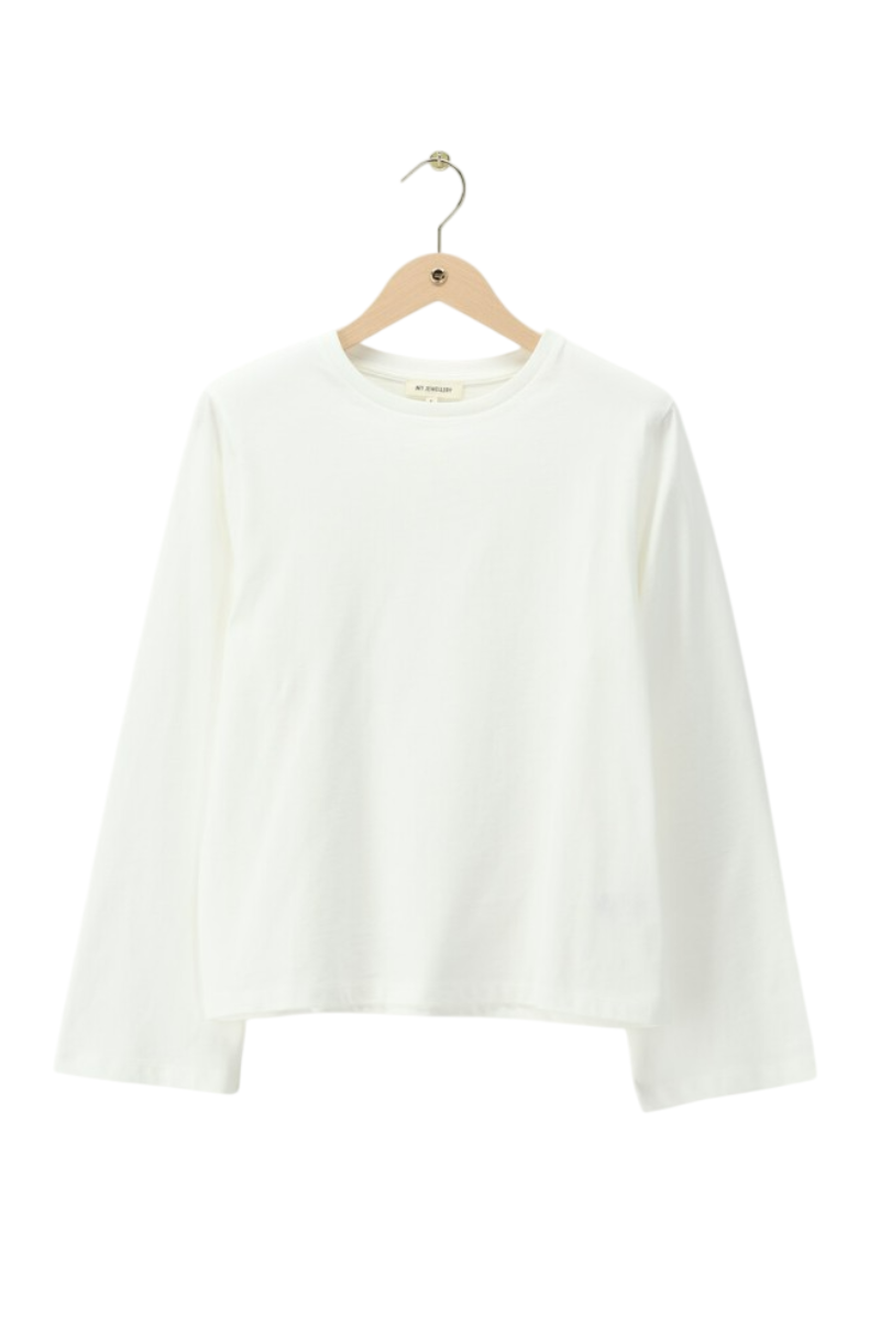 My Jewellery Oversized Longsleeve Top Wit