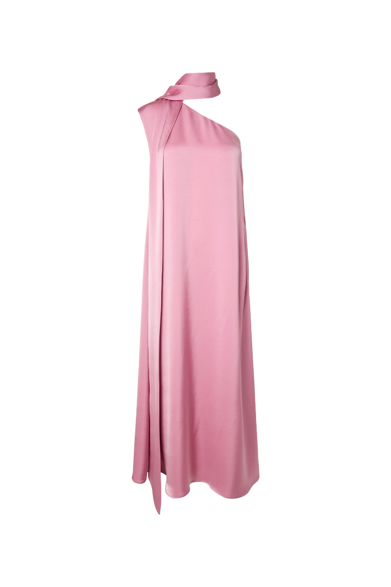 YAS Annalina One Shoulder Maxi Jurk