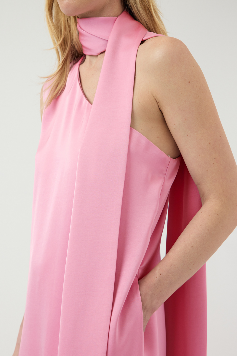 YAS Annalina One Shoulder Maxi Jurk