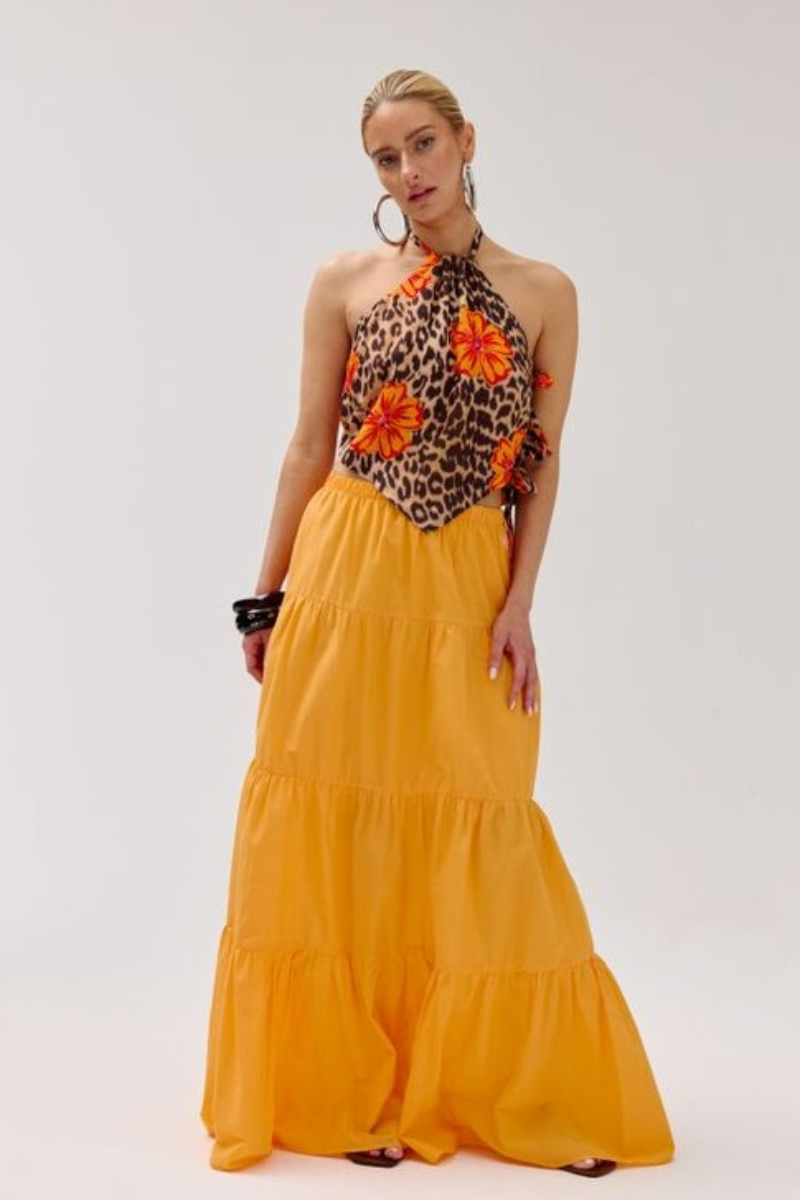 Harper and Yve Bella Rok Oranje