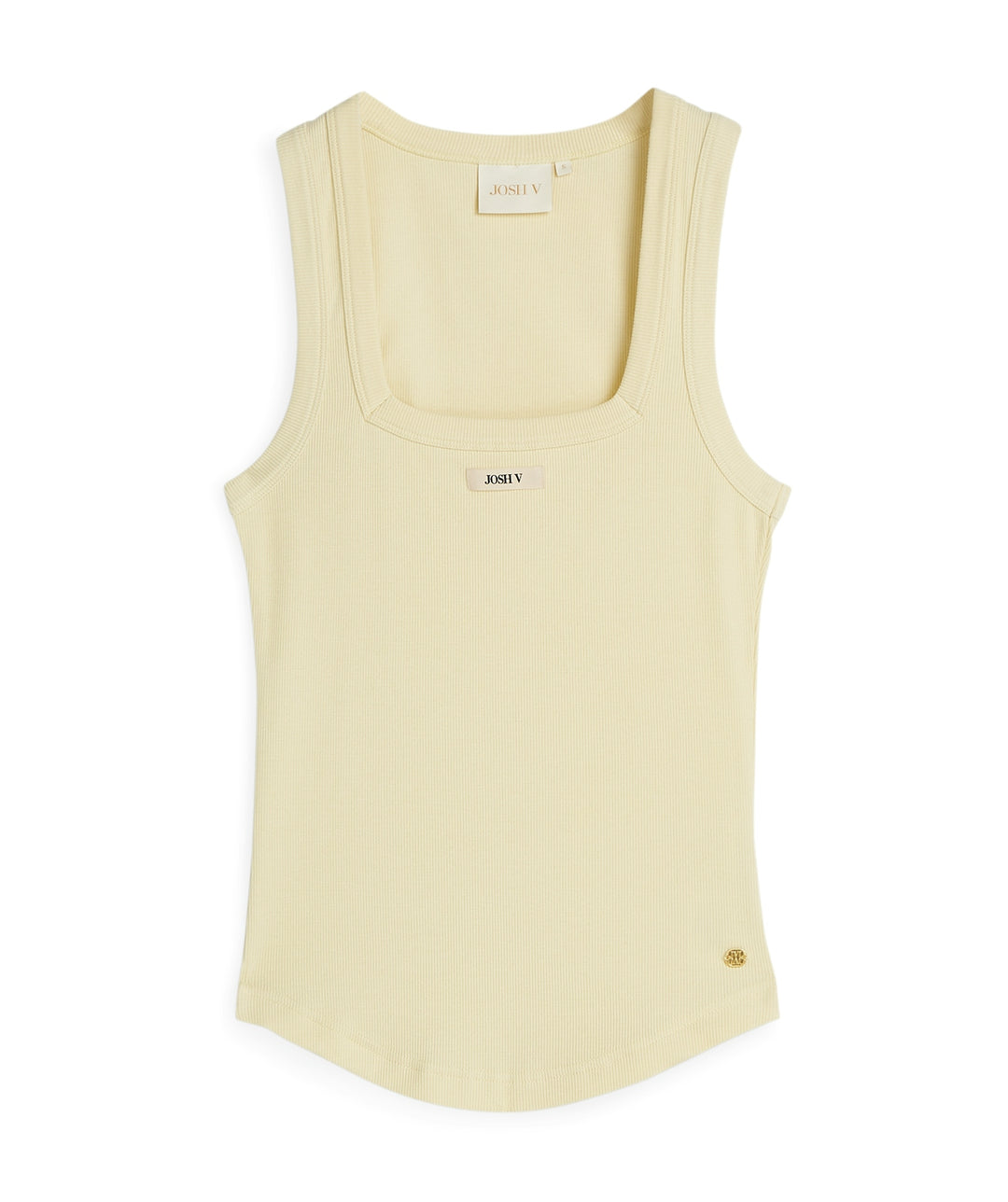 Josh V Dieda Top Butter Yellow