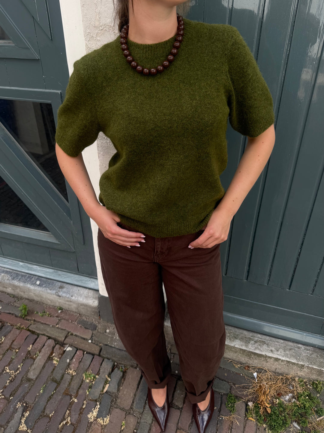 YAS YASJOHI SS WOOL BLEND PULLOVER S. N