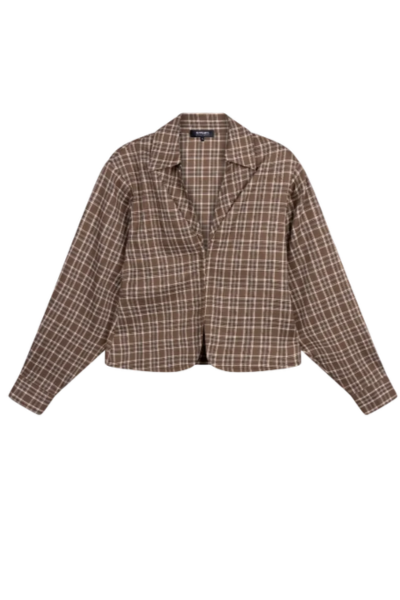 Refined blouse small check Syd