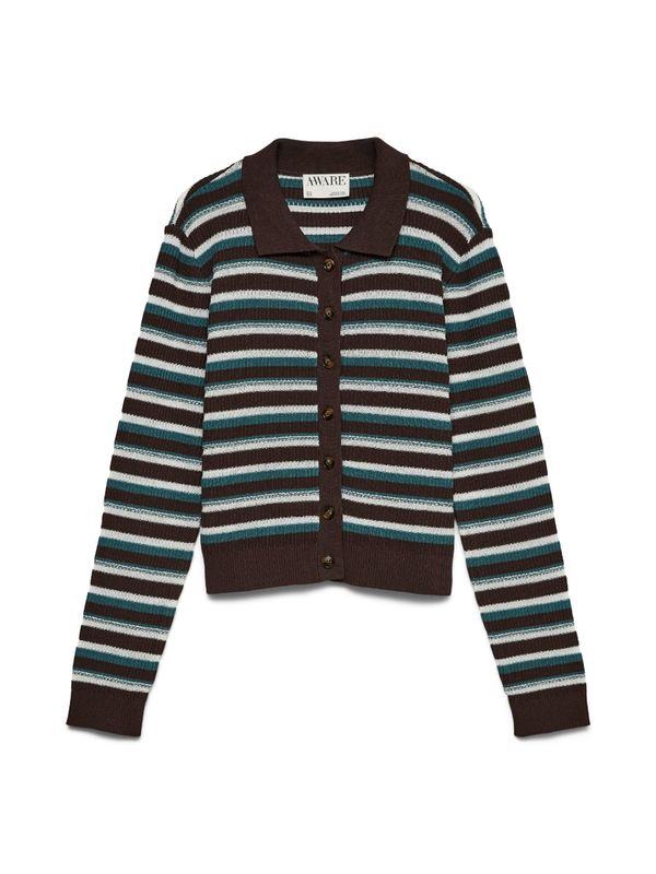 Vero Moda AWDULCE LS POLO KNIT CARDIGAN