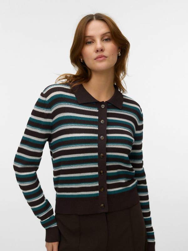 Vero Moda AWDULCE LS POLO KNIT CARDIGAN