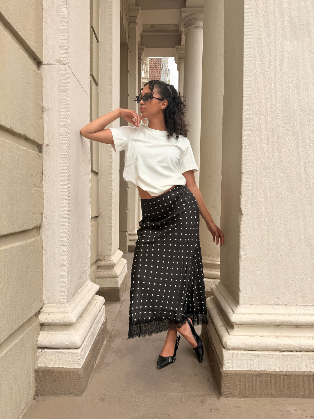 JDY JDYCALLY MW MIDI SKIRT WVN