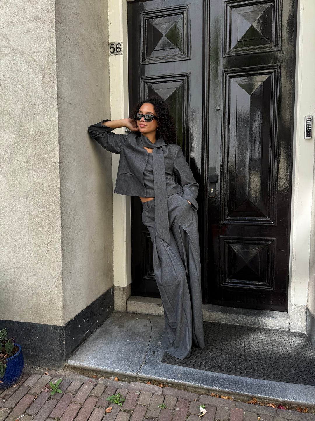 YAS YASINVA HW WIDE FLARED PANT