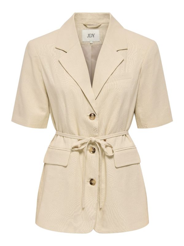 JDY JDYNAOMI linnen blazer met korte mouwen