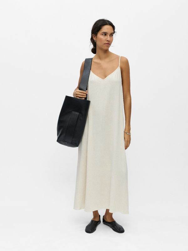 OBJECT Objsanne Long Strap Maxi-jurk - Sandshell