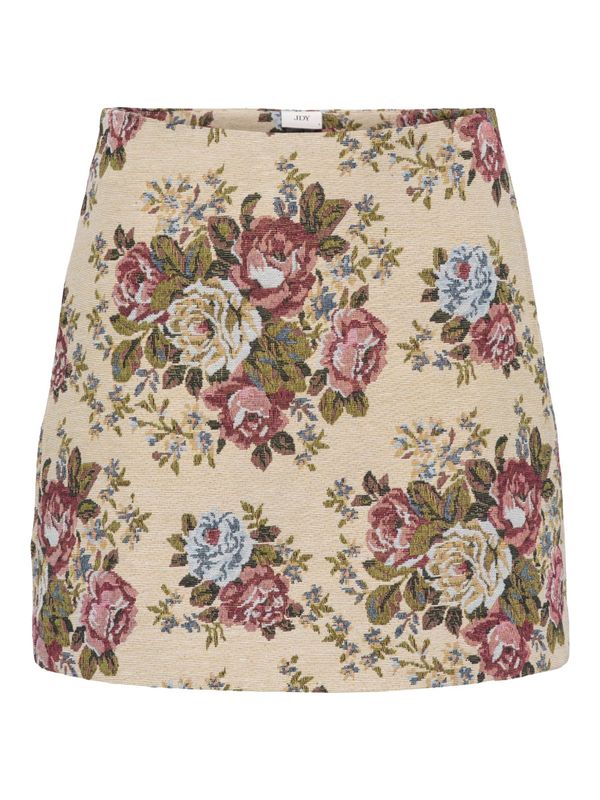JDY Flola High Waist Jacquard Minirok