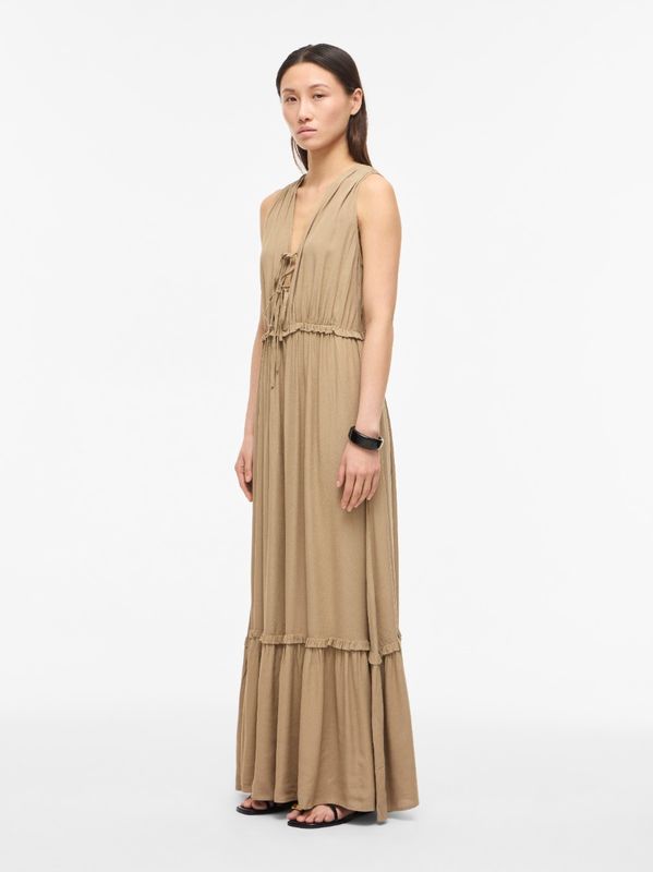 Rouge Edit Rounolan mouwenloze maxi jurk